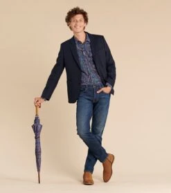 Chemise REGULAR Grand Cachemire Bleu