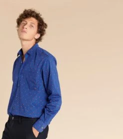 Chemise REGULAR Zibo Bleu Vif