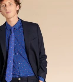 Chemise REGULAR Zibo Bleu Vif -Mode Vêtements Magasin chemise regular zibo.3