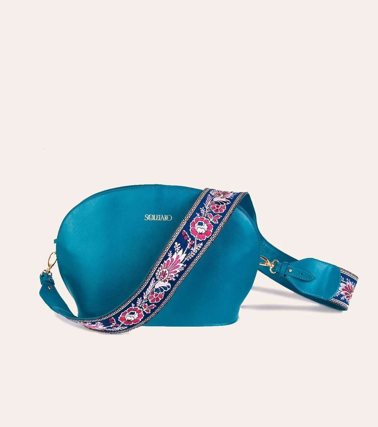 Sac COLINE Bleu D'eau En Cuir 4 Sac COLINE Bleu D'eau En Cuir – Image 4