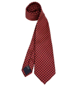 Cravate Soie "Le Marquis" Rouge