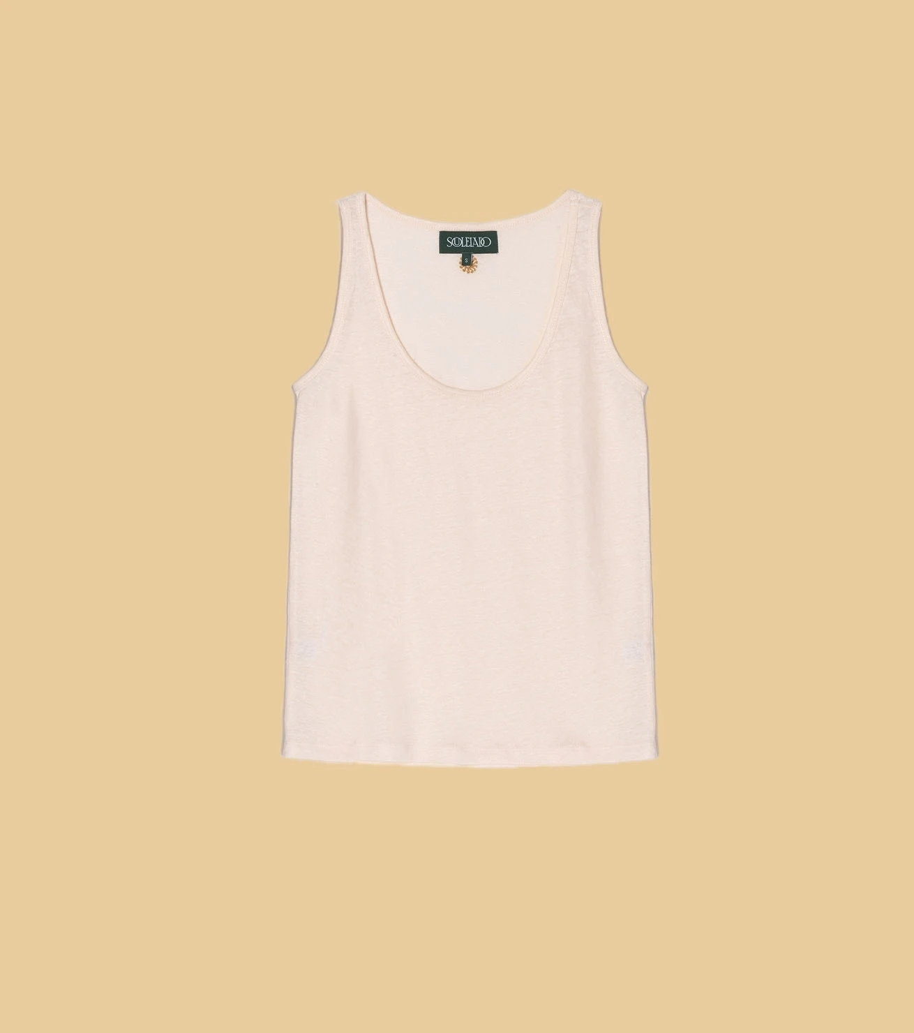 Debardeur JOSEPHA Lin Nacre 2 Debardeur JOSEPHA Lin Nacre – Image 2