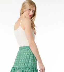 Débardeur MARTHE Nacre -Mode Vêtements Magasin debardeur martha beige.3