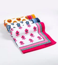 Drap De Bain Petit Sapin Menthe Framboise -Mode Vêtements Magasin drap de bain 2