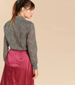 Chemise ELINA Marguerite Noir Et Blanc 8 Chemise ELINA Marguerite Noir Et Blanc -Mode Vêtements Magasin elina margueritte.1