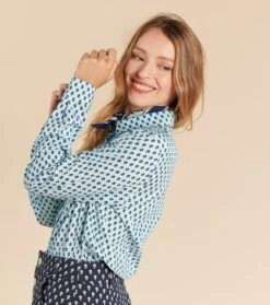 Chemise ELINA Petit Sapin Ciel
