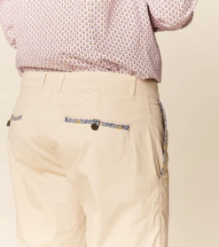 Pantalon à Plis ÉMILE Sable -Mode Vêtements Magasin emile sable.3