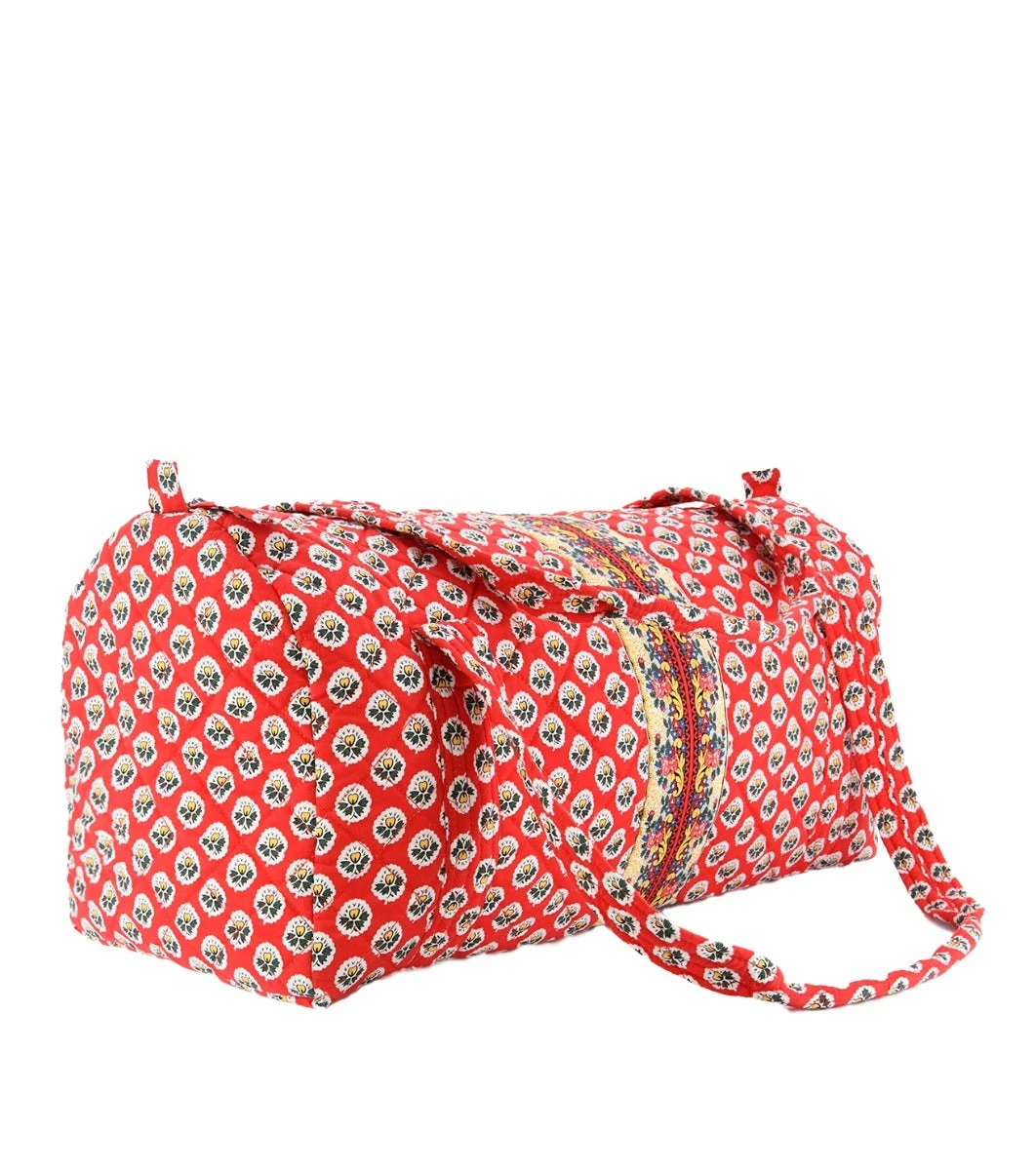 Sac De Voyage ESCAMPADOU Fleurs D'Arles Coquelicot 2 Sac De Voyage ESCAMPADOU Fleurs D'Arles Coquelicot – Image 2