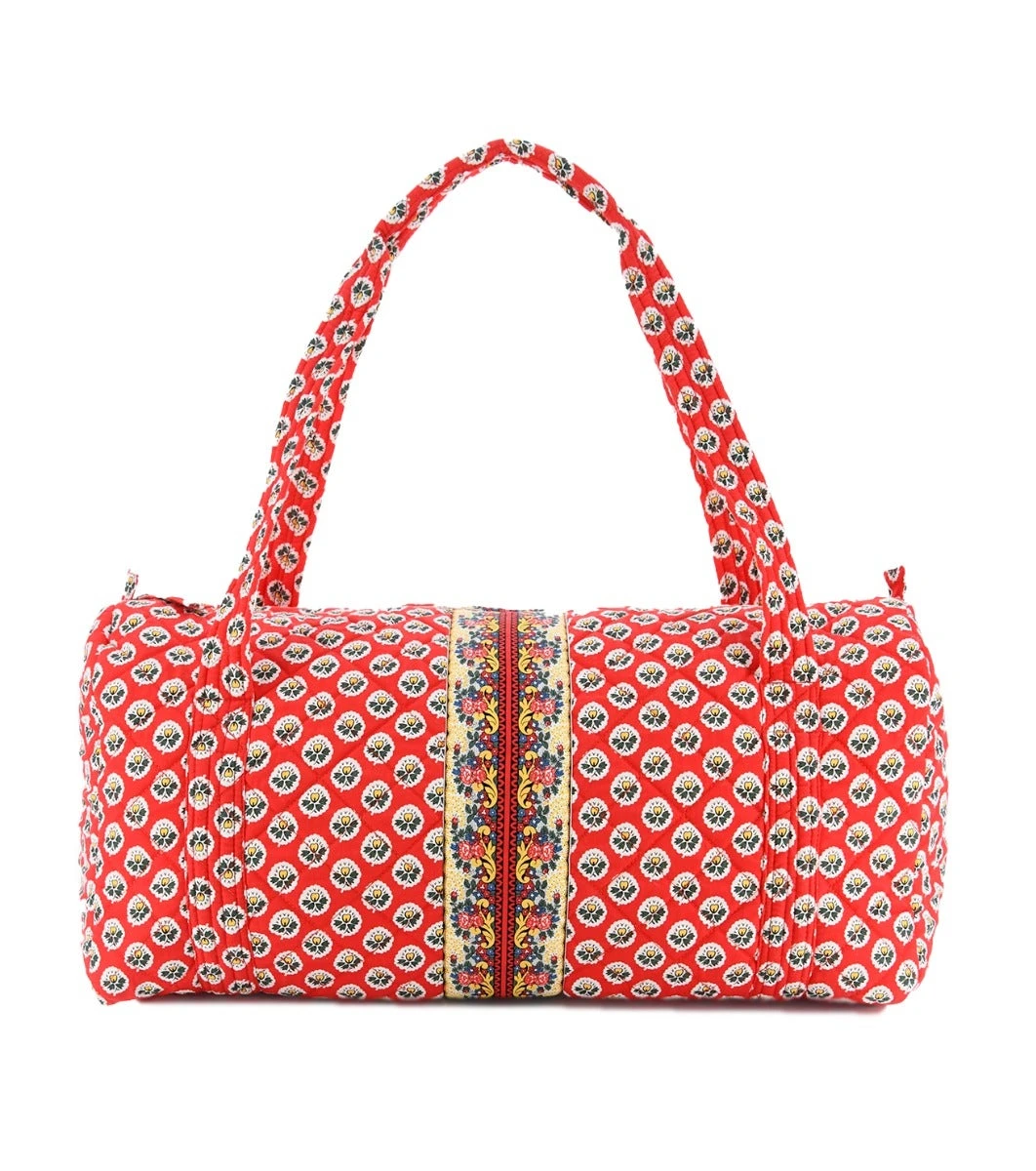 Sac De Voyage ESCAMPADOU Fleurs D'Arles Coquelicot 1 Sac De Voyage ESCAMPADOU Fleurs D'Arles Coquelicot