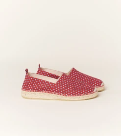 Espadrilles Homme Corde Et Coton MINI MOUCHE Red