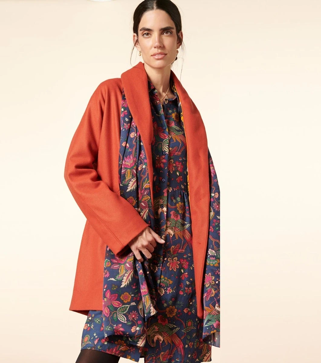 Etole HÉRON Marine Fuchsia 2 Etole HÉRON Marine Fuchsia – Image 2