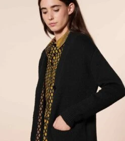 Gilet DOUCETTE Noir -Mode Vêtements Magasin gilet doucette noir