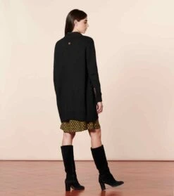 Gilet DOUCETTE Noir -Mode Vêtements Magasin gilet doucette noir.2