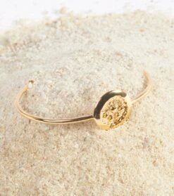 Jonc Fleur D'Arles Doré -Mode Vêtements Magasin jonc fleurs d arles