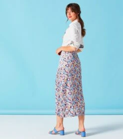 Jupe ELLA Florentine Ciel -Mode Vêtements Magasin jupe ella florentine.2