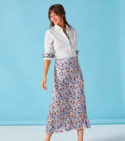Jupe ELLA Florentine Ciel -Mode Vêtements Magasin jupe ella florentine.3
