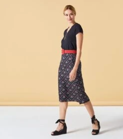 Jupe EVE Baux De Provence Noir