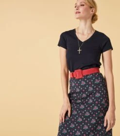 Jupe EVE Baux De Provence Noir -Mode Vêtements Magasin jupe eve baux de provence.5