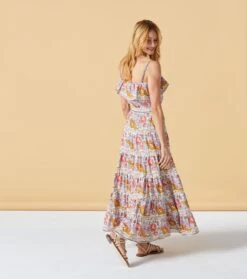 Jupe CAPUCINE Frise Grosse Rose Lilas Rose -Mode Vêtements Magasin jupon capucine.3