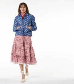 Jupon MATHILDA Trèfle Rouge 7 Jupon MATHILDA Trèfle Rouge -Mode Vêtements Magasin jupon mathilda 1