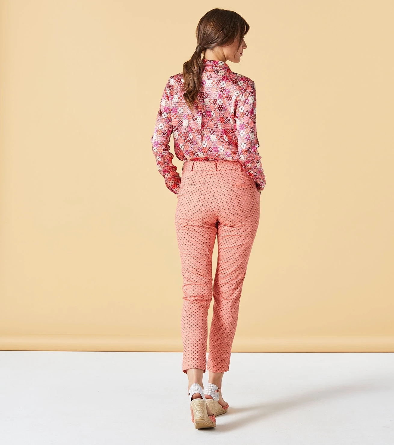 Blouse LINETTE Liberto Terracotta 5 Blouse LINETTE Liberto Terracotta – Image 5