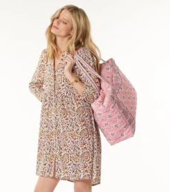 Sac MAXI ADIANA Printemps Rose -Mode Vêtements Magasin maxi adiana rose.2