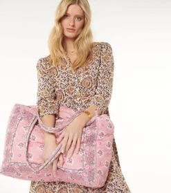 Sac MAXI ADIANA Printemps Rose -Mode Vêtements Magasin maxi adiana rose.3