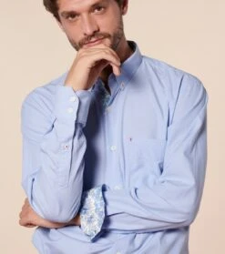Chemise MILO Coton Ciel
