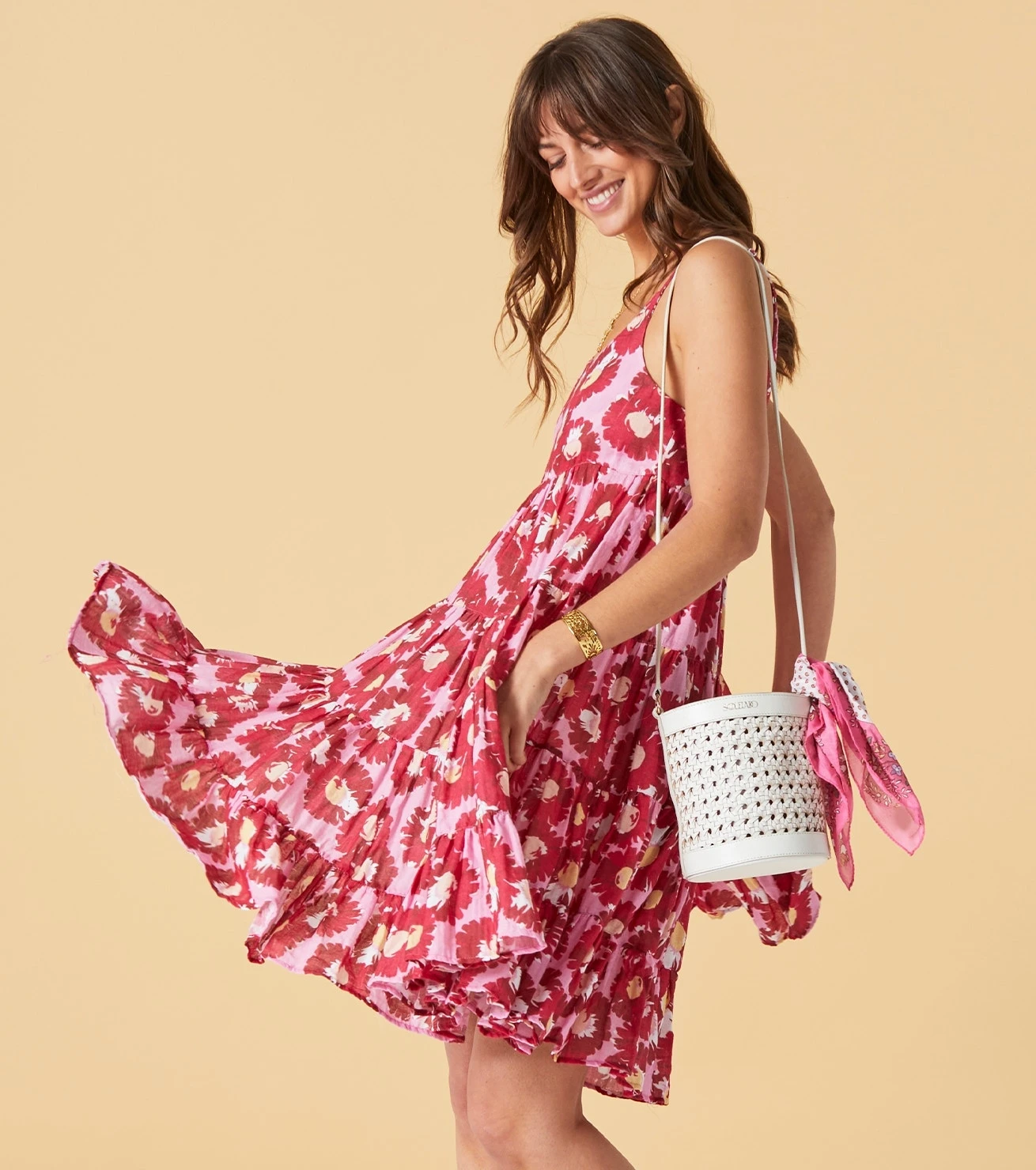 Mouchoir Coton DEMI LUNE Malabar 45 X 45 Cm 2 Mouchoir Coton DEMI LUNE Malabar 45 X 45 Cm – Image 2