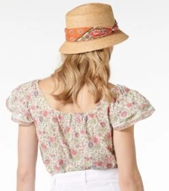 Mouchoir Coton GROSSES ROSES Orange Anis 45 X 45 Cm 5 Mouchoir Coton GROSSES ROSES Orange Anis 45 X 45 Cm -Mode Vêtements Magasin mouchoir grosse rose orange.2