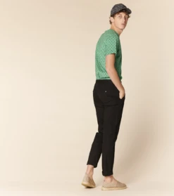 Pantalon RAZETEUR Uni Noir -Mode Vêtements Magasin pa talon raseteur noir.1