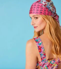 Carré En Twill De Soie PAISLEY VEGETAL Rose écru 90 X 90 Cm 7 Carré En Twill De Soie PAISLEY VEGETAL Rose écru 90 X 90 Cm -Mode Vêtements Magasin paisley vegetal 90x90.j.3.pg