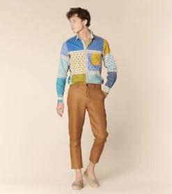 Pantalon Chino MARIO Lin Camel