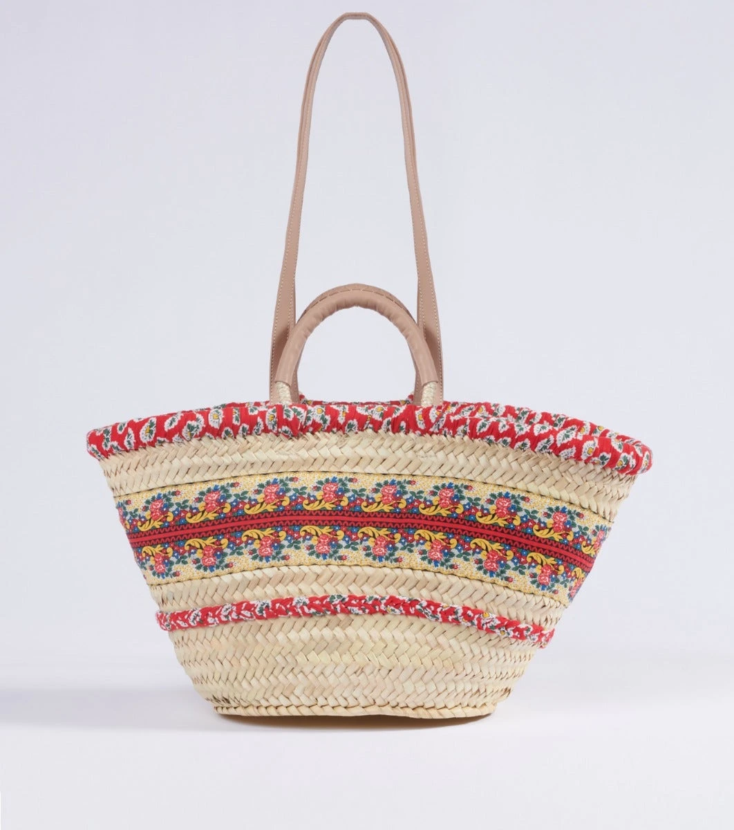 Panier FLEUR D'ARLES Coquelicot 3 Panier FLEUR D'ARLES Coquelicot – Image 3