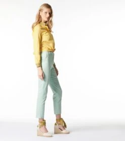 Espadrilles DULCE Frise Chardon Soleil Corail -Mode Vêtements Magasin pantalon bea sauje.4 1