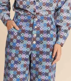 Pantalon CALYPSO Liberto Bleu Lavande -Mode Vêtements Magasin pantalon calypso liberto.1