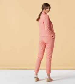 Pantalon BERTILLE Petit Paisley Terracotta 6 Pantalon BERTILLE Petit Paisley Terracotta -Mode Vêtements Magasin pantalon prado paisley