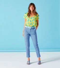 Mode Vêtements Magasin 29 Pantalon BERTILLE Prado Bleu