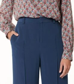 Pantalon PRISCA Bleu Pétrole -Mode Vêtements Magasin pantalon prisca.5 1