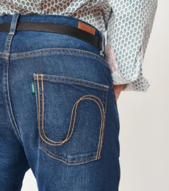 Pantalon AUGUSTE Jean Bleu -Mode Vêtements Magasin pantalon jean auguste