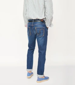 Pantalon AUGUSTE Jean Bleu -Mode Vêtements Magasin pantalon jean auguste 2