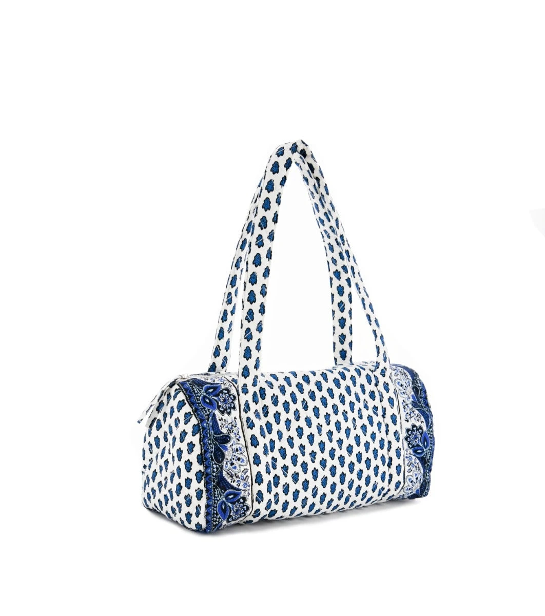 Sac PETIT ESCAMPADOU Mouche Blanc/bleu 2 Sac PETIT ESCAMPADOU Mouche Blanc/bleu – Image 2