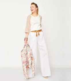 Pull MARLA écru -Mode Vêtements Magasin pull marla petit duc 2