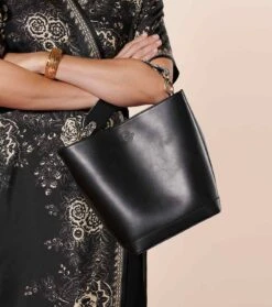 Robe ANGELE Arlaten Noir Nacre -Mode Vêtements Magasin robe angele.4