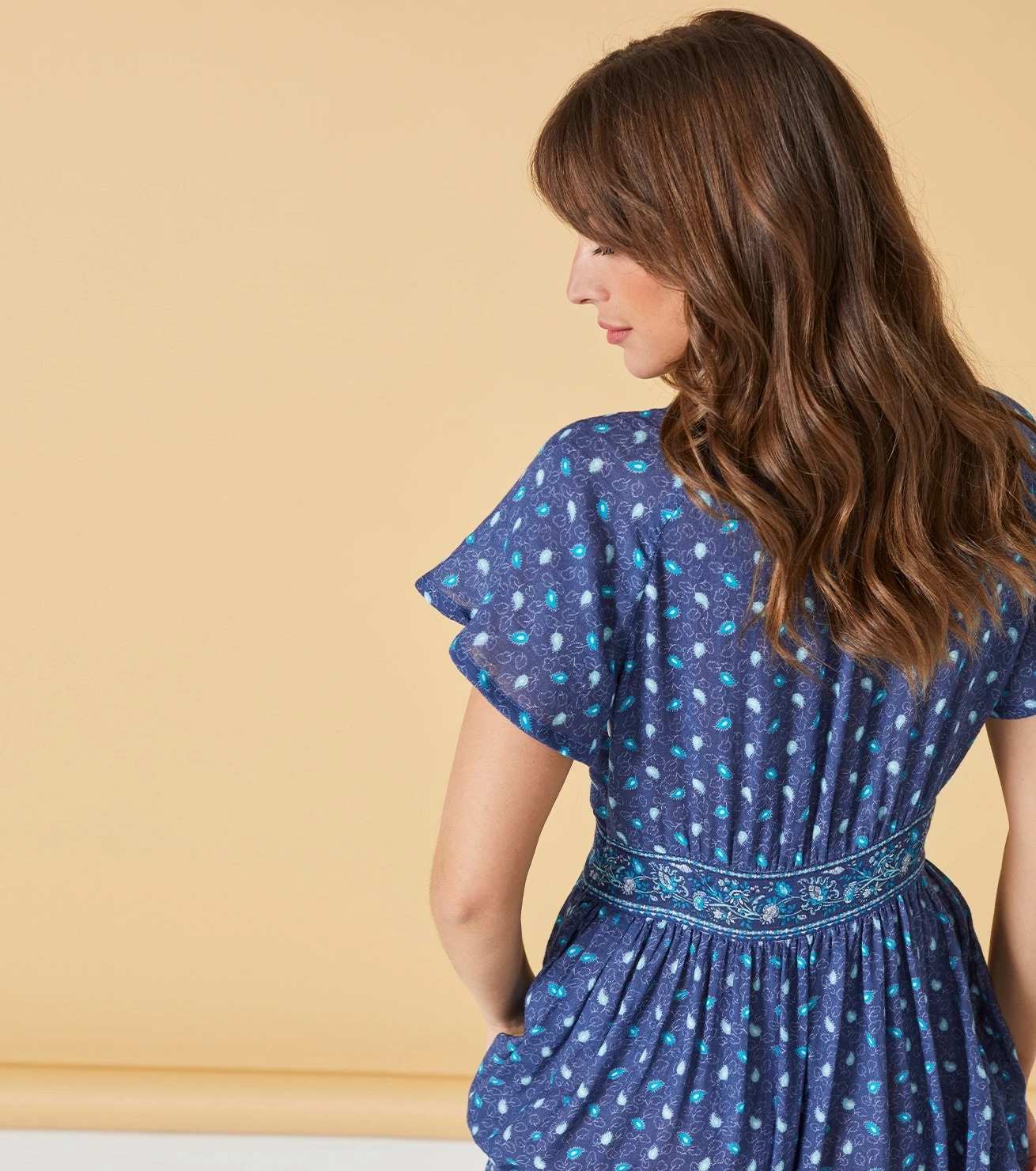 Robe CATALINA La Petite Turque Bleu 5 Robe CATALINA La Petite Turque Bleu – Image 5