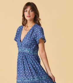 Robe CATALINA La Petite Turque Bleu 7 Robe CATALINA La Petite Turque Bleu -Mode Vêtements Magasin robe catalina.3