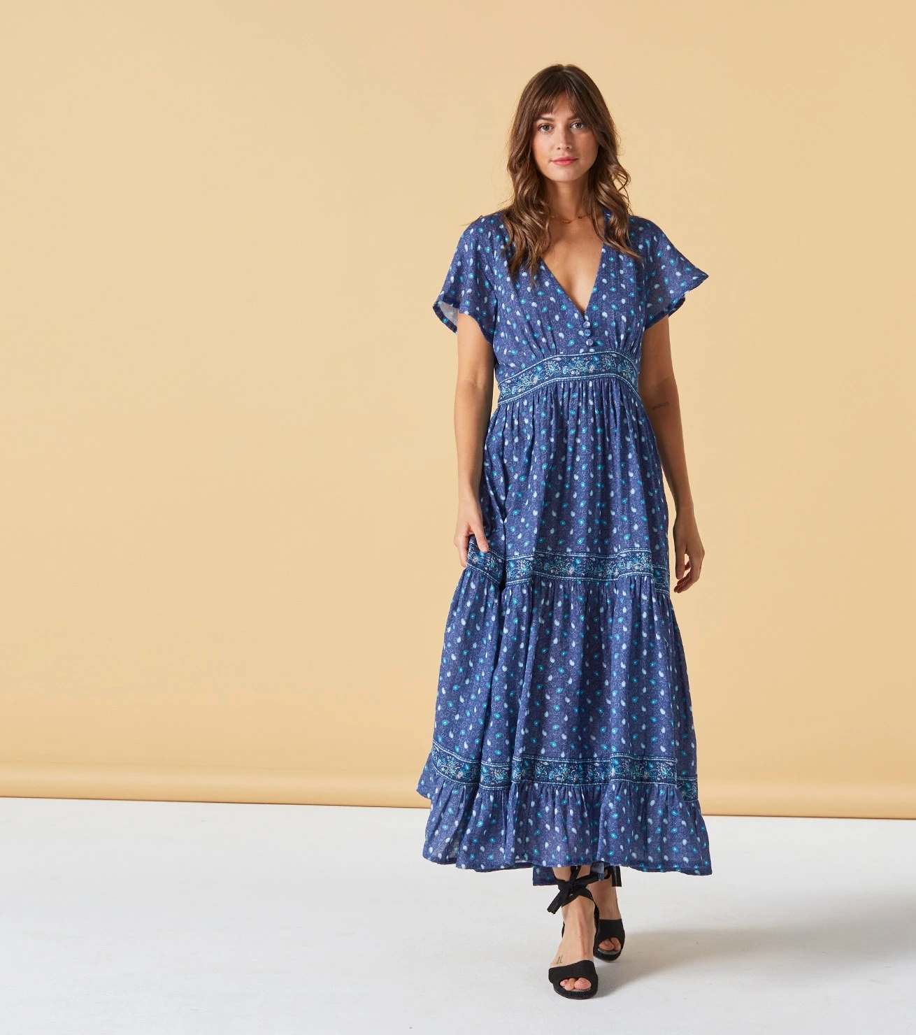 Robe CATALINA La Petite Turque Bleu 2 Robe CATALINA La Petite Turque Bleu – Image 2