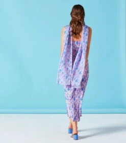 Robe COLOMBE Plume Lavande Rose 11 Robe COLOMBE Plume Lavande Rose -Mode Vêtements Magasin robe colombe plume.4 1