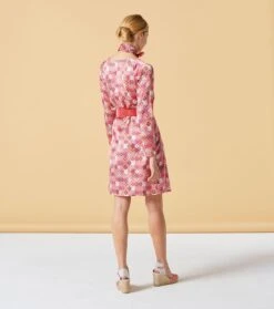 Robe DIANA LIBERTO Terracotta 8 Robe DIANA LIBERTO Terracotta -Mode Vêtements Magasin robe diana liberto.1