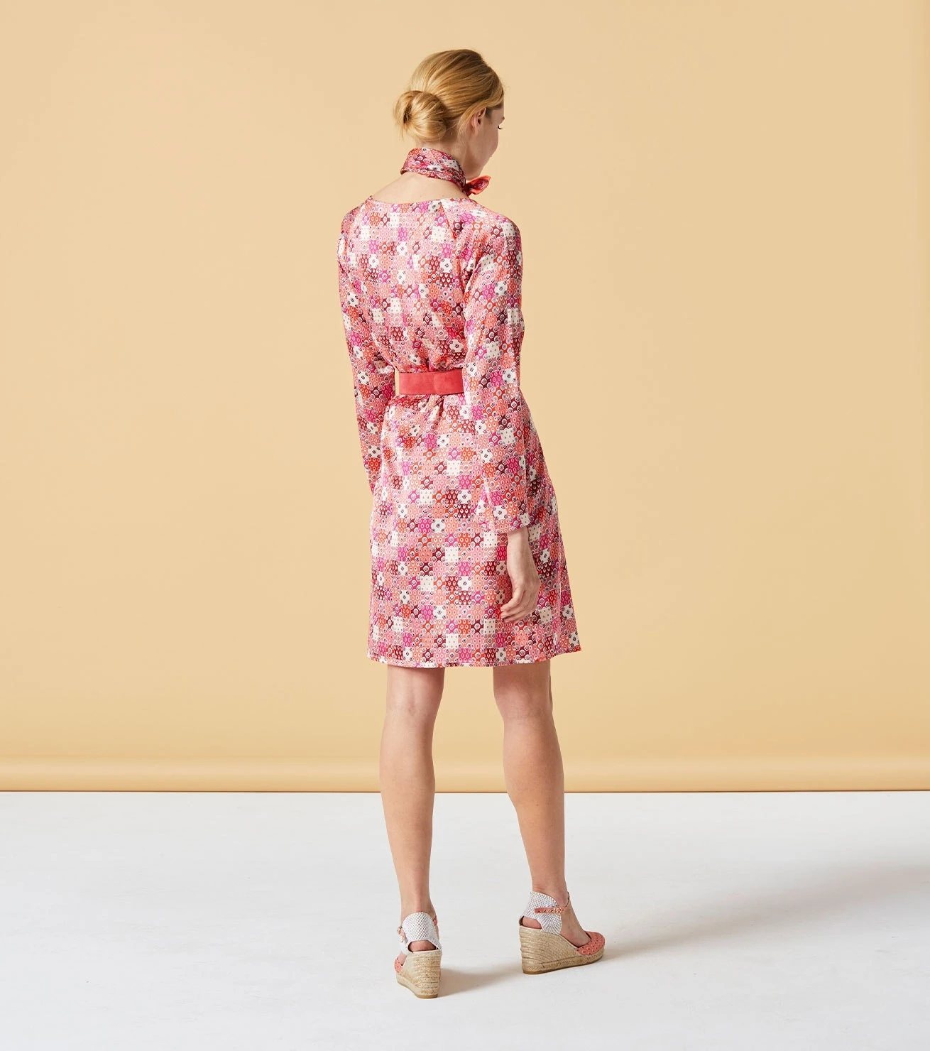 Robe DIANA LIBERTO Terracotta 4 Robe DIANA LIBERTO Terracotta – Image 4